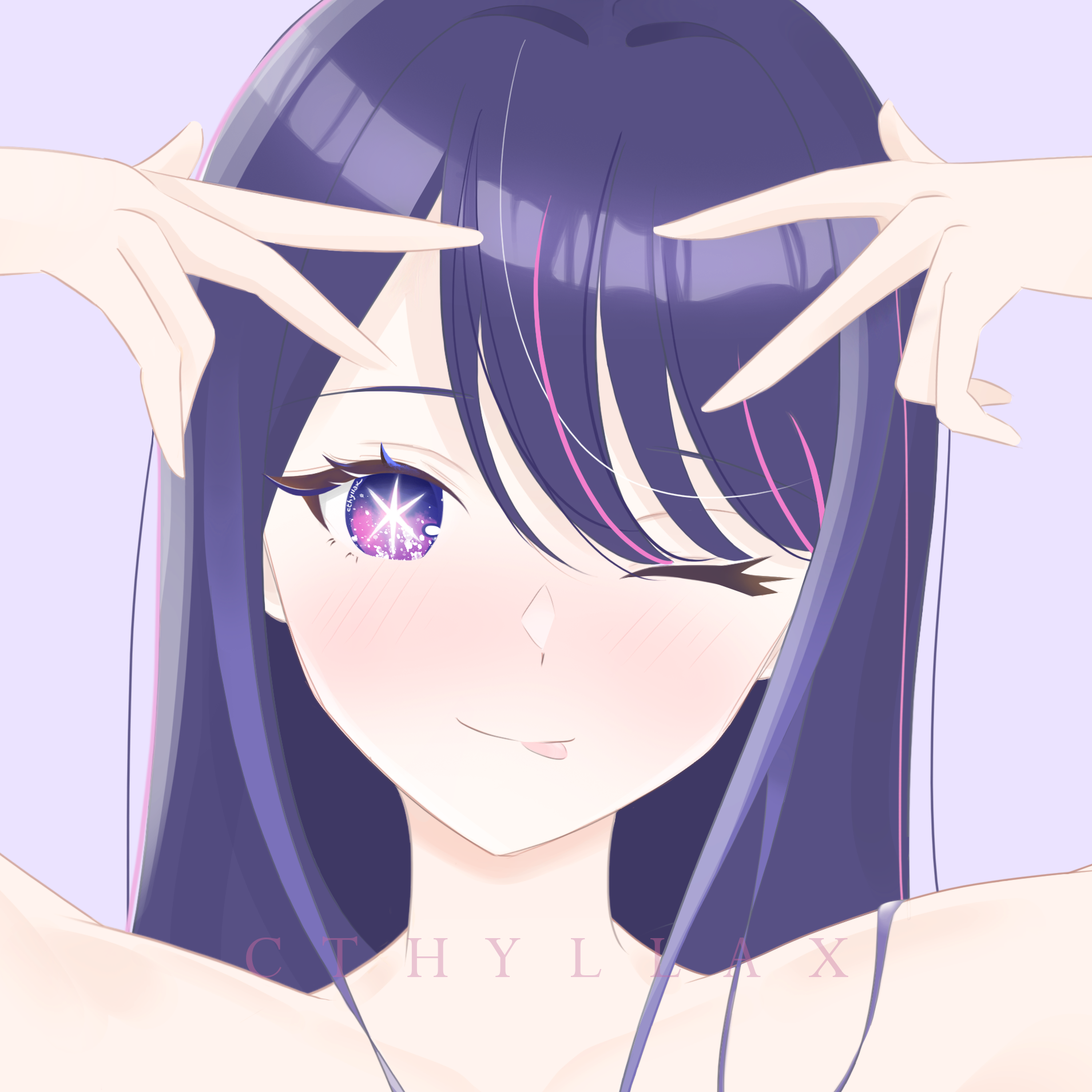 Illustration - Fanart - Oshi no Ko - Ai Hoshino par Cthyllax